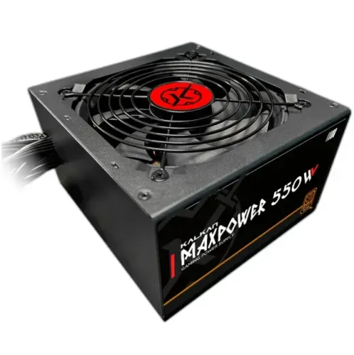 Fonte ATX 550W Kalkan MaxPower PFC Ativo 80+ Bronze, Cabo Flat - MP-0650W-B - WZetta