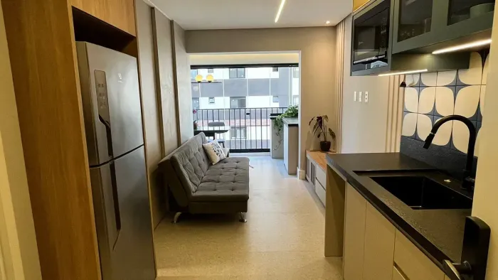 Studio de 35 metros na Alves Guimaraes Pinheiros