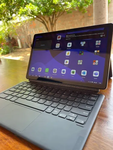 Tablet Lenovo pro + capa teclado
