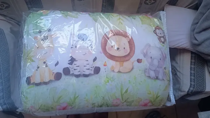Vendo kit berço safari 150