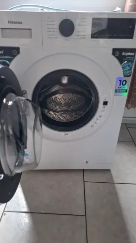 Lava e Seca Hisense 11kg/7kg NOVA c/ NF + Garantia 10 anos - 220V?