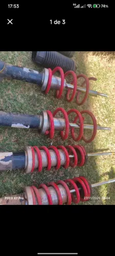 Suspensão a rosca do Palio 