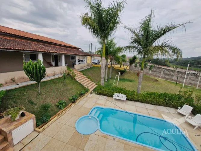 CHACARA EM ARACOIABA DA SERRA - 3479 m² - 04 DORMITÓRIOS - 02 SUÍTES - PISCINA - POMAR - L