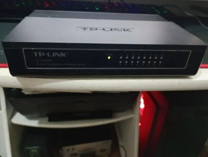 Switch 16 porta tp -link