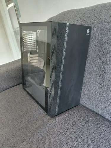 Gabinete Gamer ATX Mid Tower MaxxDigital Y09 Vidro Temperado Preto