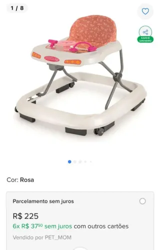 Andador para bebês.
