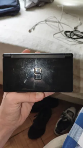 Nintendo DS Lite Preto + DS Pico 32GB Lotado de Jogos