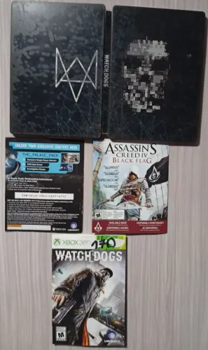 Edição steelbook watch dogs Xbox 360