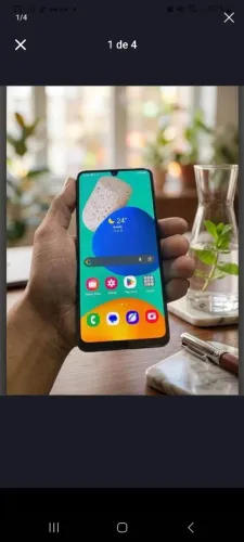 Galaxy m32 pra sair logo muito conservado