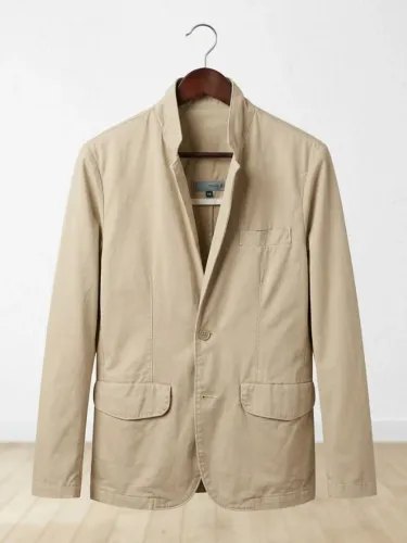 Blazer / Jaqueta Casual Bege Polo (Tamanho M)