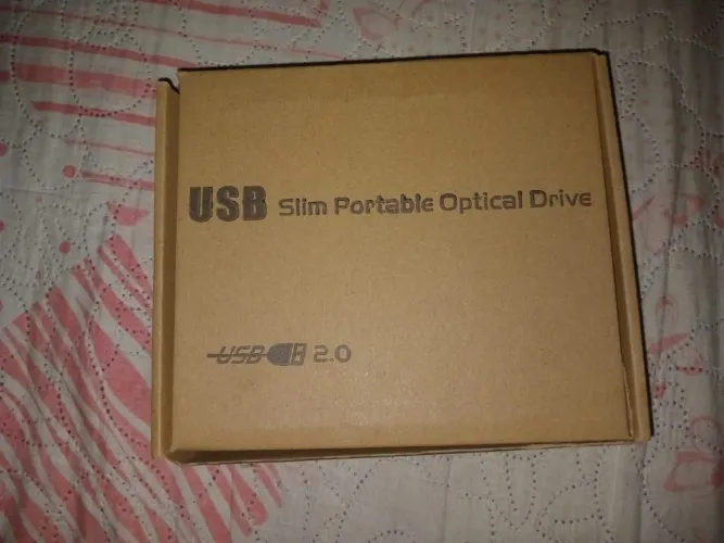 Unidade Externa Portátil Cd e Dvd 2.0 Para Pc e Notebook