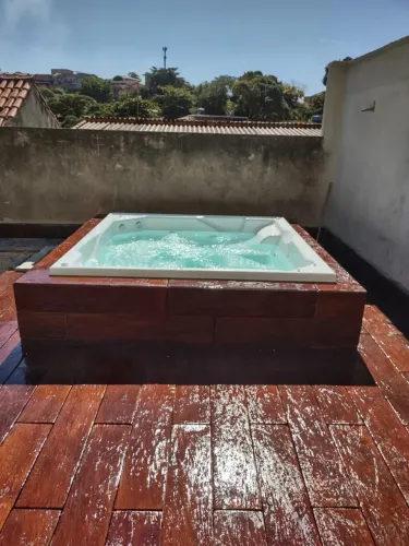 Instalação banheira e SPA
