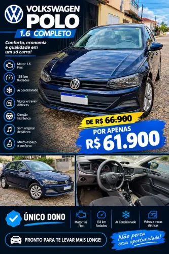 Volkswagen Polo 1.6 MSI Flex 16V 5P 2019
