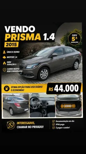 Chevrolet Prisma Sed. LT 1.4 8V Flexpower 4P 2015