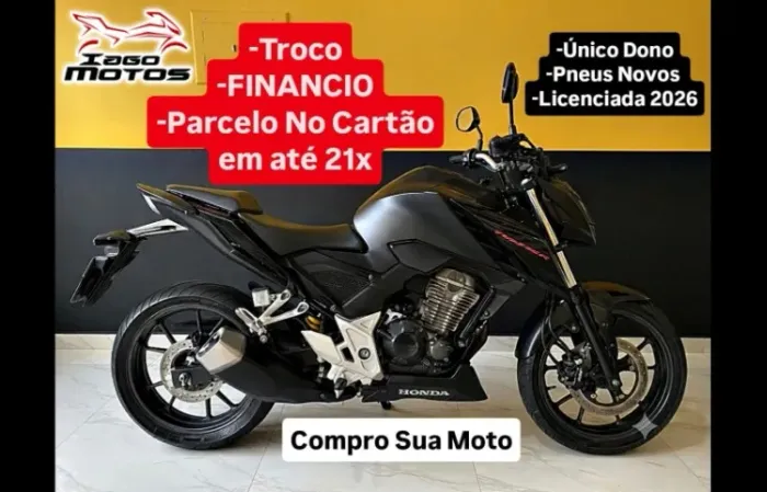 Honda CB 300 F CBS 2024, Impecável, xj hornet cbr hayabusa 600 650 1000 ninja xt mt