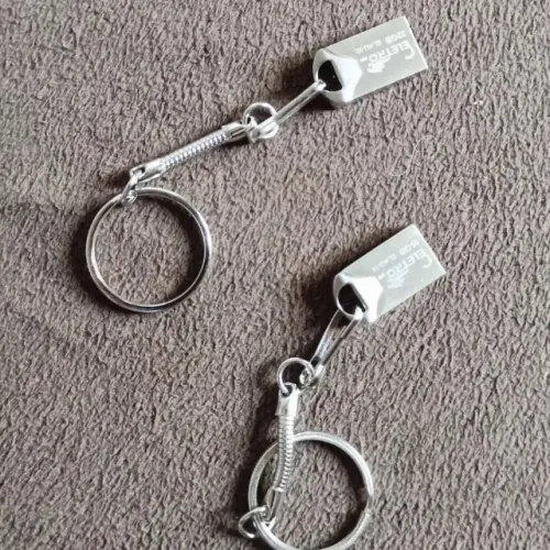 Mini Pendrive Eletro Original - Chaveiro Metálico USB 2.0 - 64GB