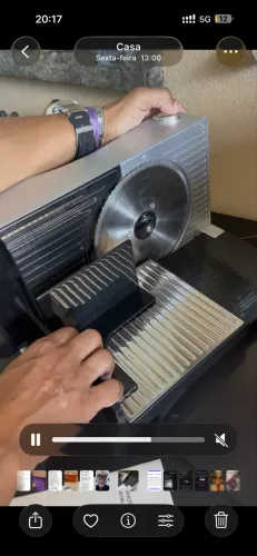 Fatiador Elétrico de Frios - pela metade do preço 