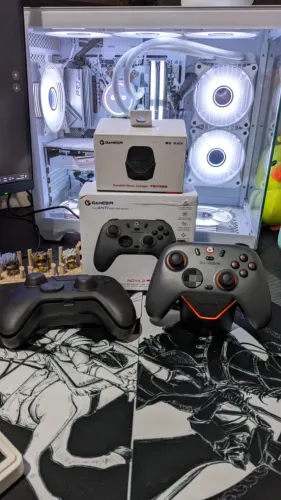 GameSir Nova 2 Lite com Dock de carregamento - Android / ioS / Nintendo Switch / PC /Steam