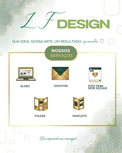 LF Design | Posts, Slides, Convites, Catálogo e Folders