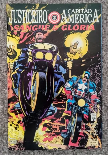 Justiceiro/Capitão América 3 vols