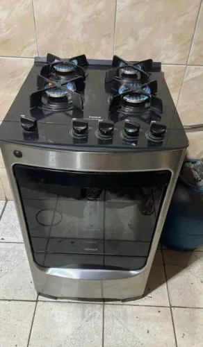 Fogão cônsul vidro
