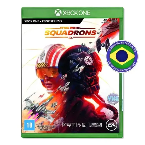 Jogo de XBox One/ XBox Series X - Star Wars Squadrons (Novo - Lacrado)