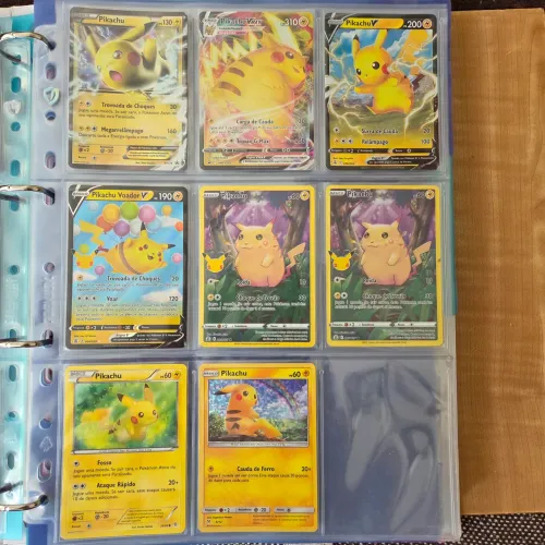Coleção pokémon Pikachu