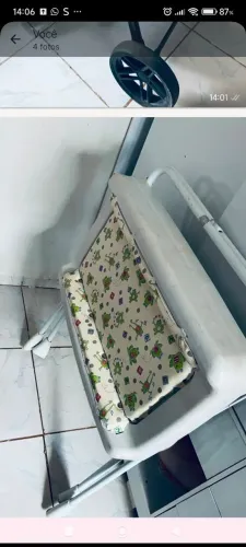 Suporte de banheira para bebê