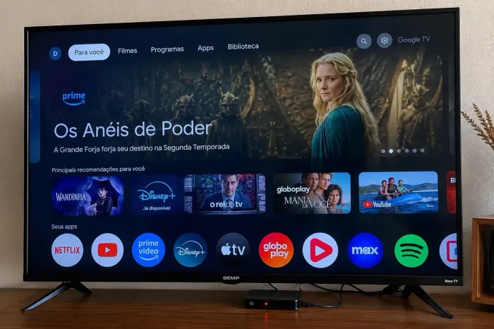 Smart TV SEMP 43" Full HD (43S42) 