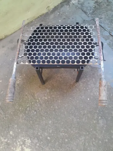 Mini churrasqueira 