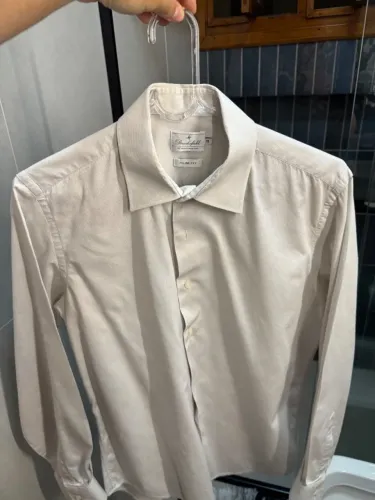 Camisa Brooksfield cinza - tamanho M