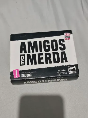 Jogo de Cartas Amigos de Merda ( expansão Sacana)