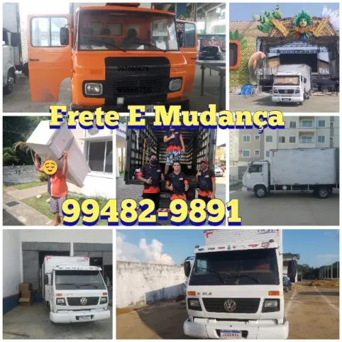 Frete bau barato disponível com ou sem ajudante 