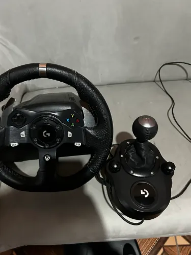 Kit Volante Logitech G920 incluso pedal+cambio