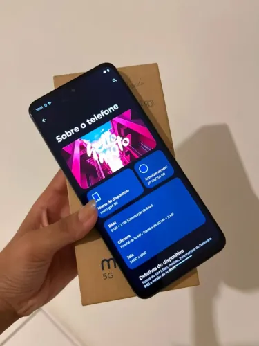 Moto G54 5G 256GB Azul Completo Caixa e Nota Fiscal