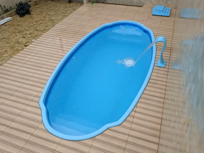 Tanque de piscina 6x3 novo mostruário