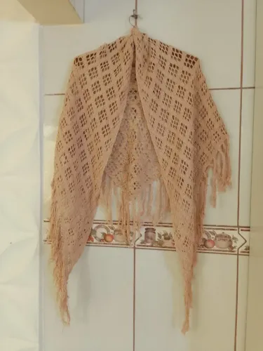 Xale de crochê