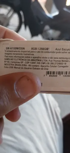 Celular completo com caixa e carregador todo original