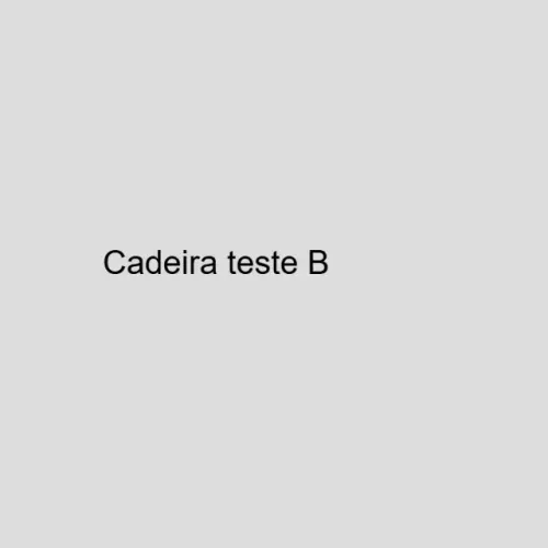 Cadeira de escritorio teste B - nao comprar