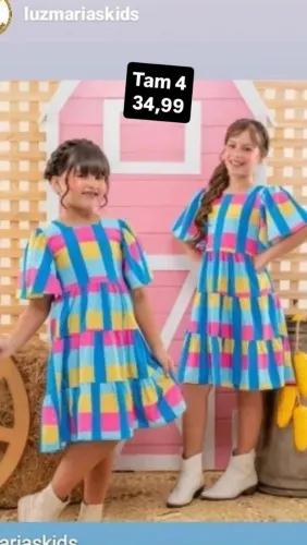Roupas infantis meninas