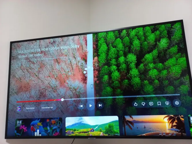 Tv 4k sansung NU7100 50 polegadas