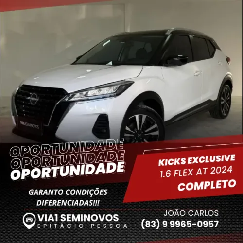 Nissan Kicks Exclusive 1.6 16V Flex AUT 2024