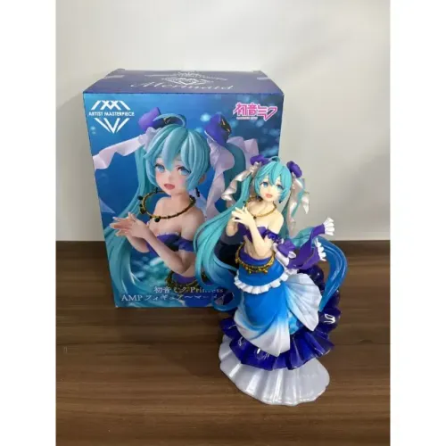 Hatsune Miku Princess AMP Mermaid Figure Taito Original