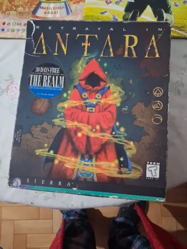 Betrayal In Antara Jogo Pc, 1997 Caixa Grande Completo Veja (Usado)