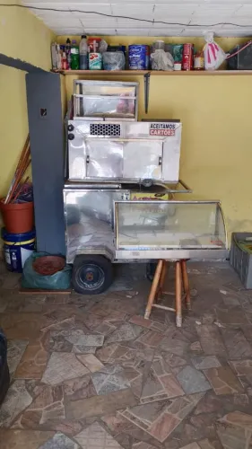Vendo carrinho de açaí estufa salgado e kit hot dog para carro