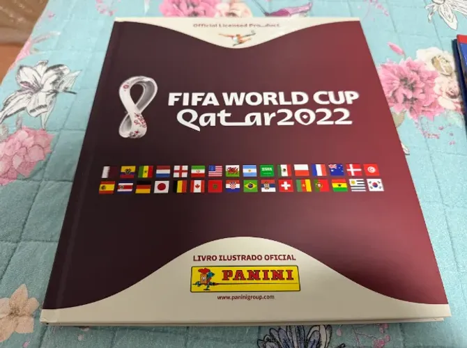 Álbum de Figurinhas FIFA World Cup Qatar 2022 (incompleto) - Panini Copa Do Mundo 2022