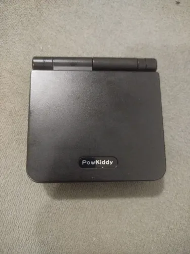 Powkiddy v90 console portátil retro Flip com mais de 19000 mil jogos