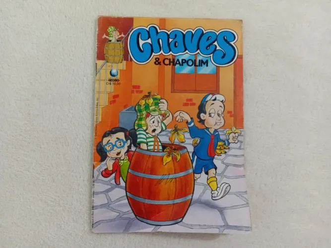 Gibi Chaves e Chapolim nº 2 - Editora Globo 1991 Original Raro