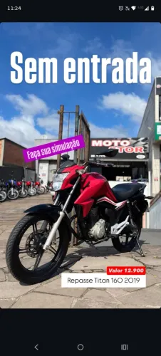 HONDA CG 160 TITAN REPASSE!!!