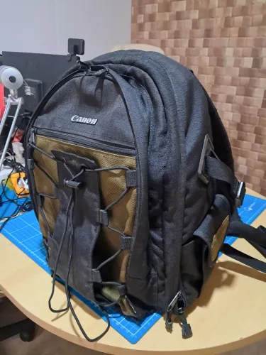 Mochila Canon equipamento fotográfico